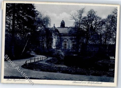 Bad Oeynhausen Lesesaal Goldfischteich