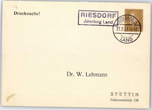 Riesdorf Drucksache