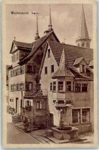 Weikersheim Gasthaus