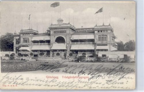 Göteborg 1904 - Trädgardsföreningen
