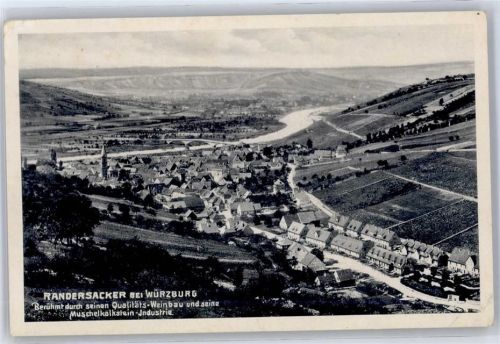 Randersacker Fliegeraufnahme