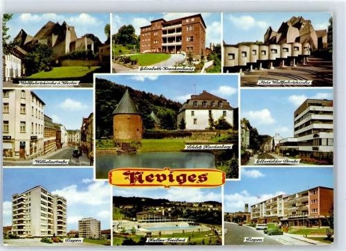 Neviges Wallfahrtskirche Schwimmbad Schloss Hardenburg Wilhelmstraße
