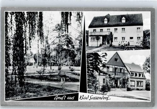 Bad Sassendorf Pension Carmen Kurpark Haus Charlotte