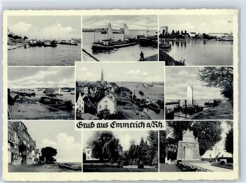 Emmerich Denkmal Hafen Kirche