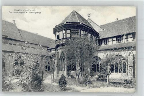 Maulbronn Kloster Maulbronn Brunnenkapelle Kreuzgang