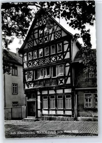 Lich Textor-Haus Fachwerk