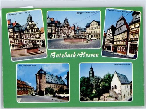 Butzbach Rathaus Marktplatz Schloss