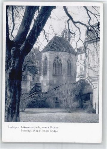 Esslingen Nikolauskapelle innere Brücke