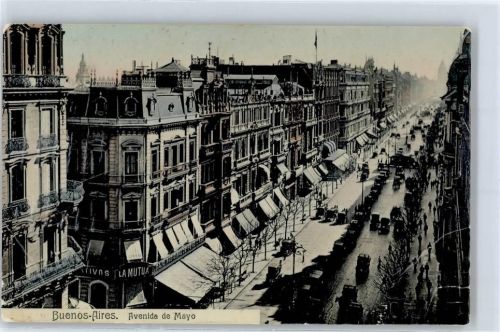 Buenos Aires 1914 Avenida de Mayo