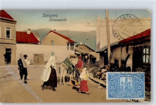 Sarajevo Straßenansicht