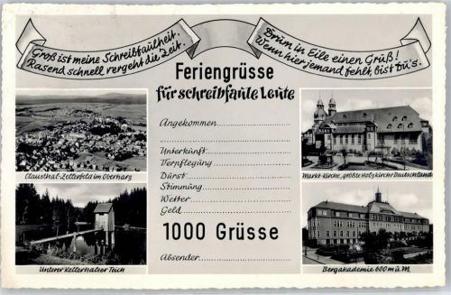Clausthal-Zellerfeld Marktkirche Bergakademie