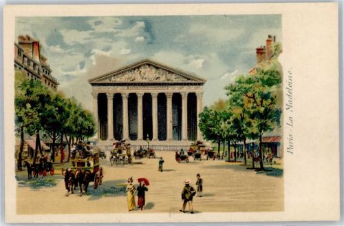 Paris La Madeleine Kutsche