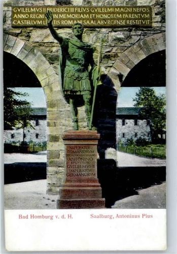 Bad Homburg 1907 Saalburg Antoninus Pius