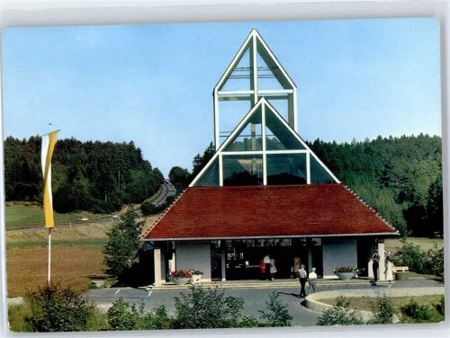Adelsried Autobahnkirche Maria Schutz der Reisenden Autobahn München-Stuttgart