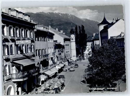 Lienz 1966 Hotel Traube Hauptplatz