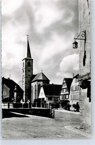 Aub Rathaus Marktplatz Kirche
