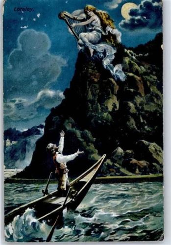 Loreley 1912 Loreley Mondschein