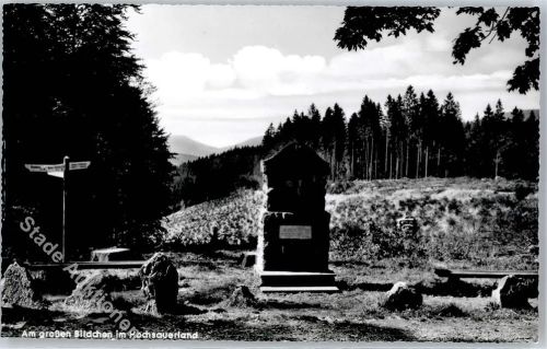 Winterberg Am grossen Bildchen im Hochsauerland
