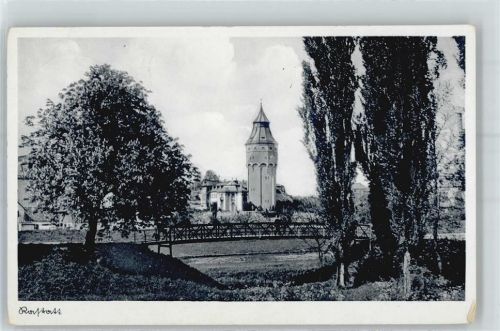 Rastatt 1943 Wasserturm