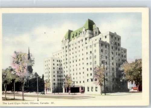 Ottawa 1957 Hotel the Lord Elgin