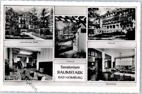 Bad Homburg Sanatorium Baumstark