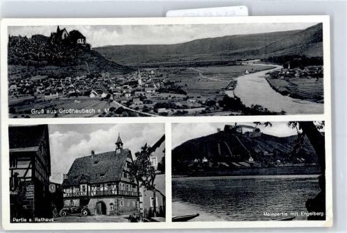 Großheubach 1951 Rathaus Engelburg