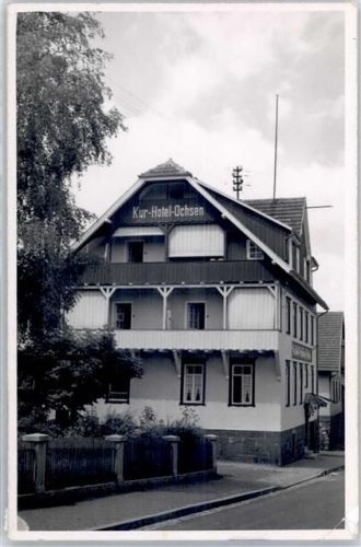 Schömberg Hotel Ochsen Notopfer