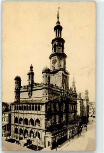 Posen 1914 Altes Rathaus