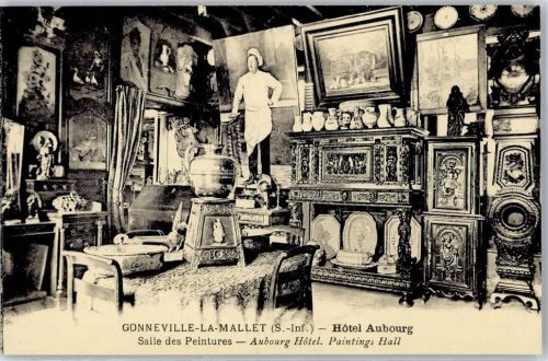 Gonneville-la-Mallet Hotel Aubourg Innen