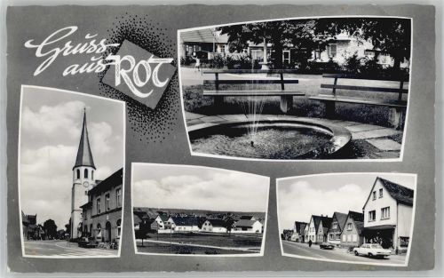 Rot Gruß aus Rot