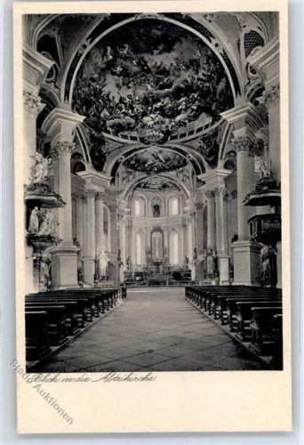Neresheim Benediktiner Abtei Inneres AKU1