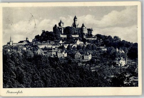 Braunfels Blick zum Schloss