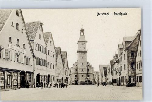 Hersbruck Marktplatz Kirche