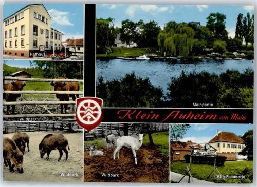 Klein-Auheim Rathaus Wildpark Alte Fasanerie