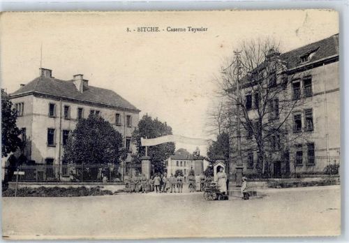 Bitche 1923 Kaserne Militär