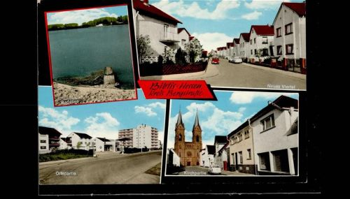 Biblis Badesee Neues Viertel Kirche