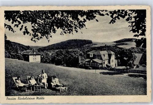 61250 W6390 Usingen - Pension Runkelsteiner Mühle