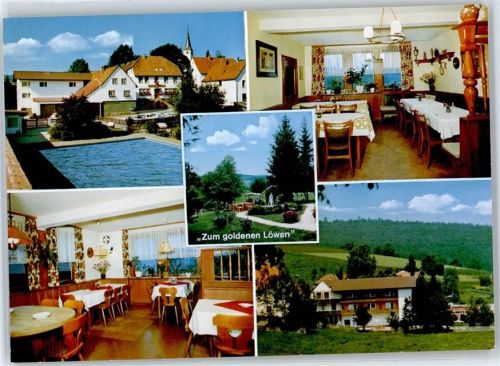 Güttersbach Schwimmbad Gasthaus zum goldenen Löwen