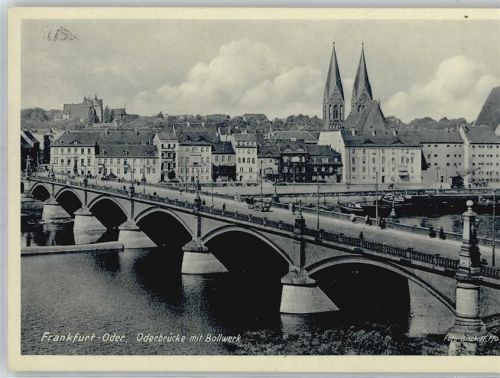 Frankfurt Oderbrücke Bollwerk