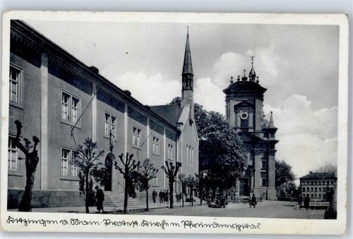 Kitzingen 1940 Feldpost WK II Flak-Ausb.Abt. Kirche