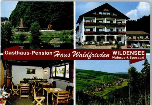 Wildensee Gasthaus Pension Haus Waldfrieden