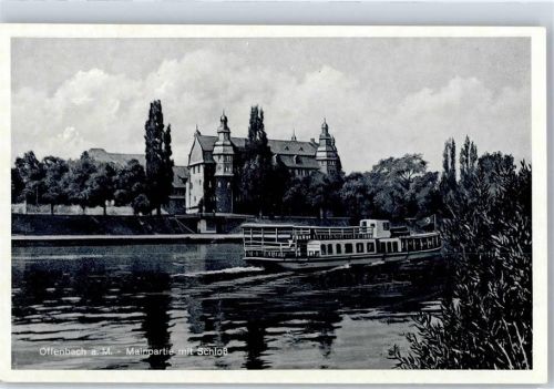 Offenbach Mainpartie mit Schloss