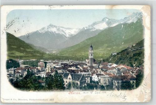 Meran 1901 Kirche