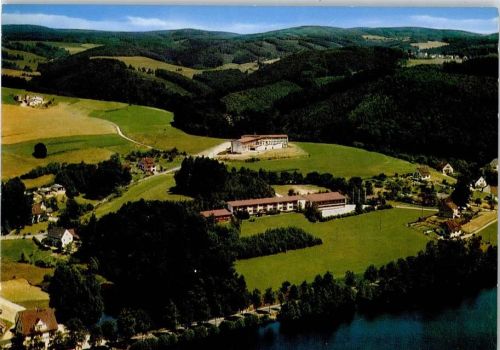Gummersbach Fliegeraufnahme Psychosomatische Klinik