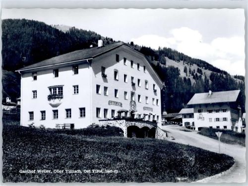 Obertilliach Gasthaus Weiler