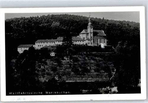 Mariabuchen 1954 Wallfahrtskirche Mariabuchen