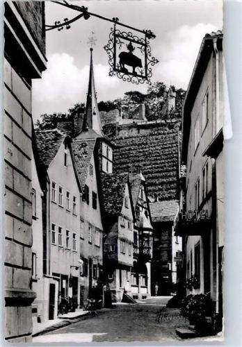 Klingenberg 1957 Burg Hotel