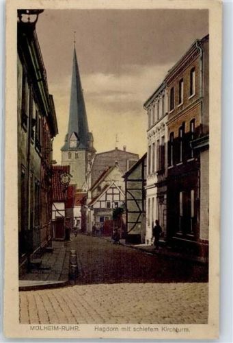Mülheim Hagdorn mit schiefem Kirchturm