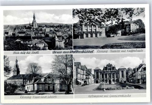 Wolfenbüttel Lessing Theater Cafe Holzmarkt Garnisionskirche