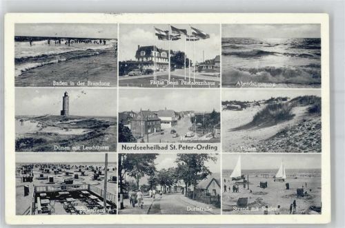 25826 W2252 St. Peter-Ording - Pestalozzihaus Dorfstraße Dünen Leuchtturm